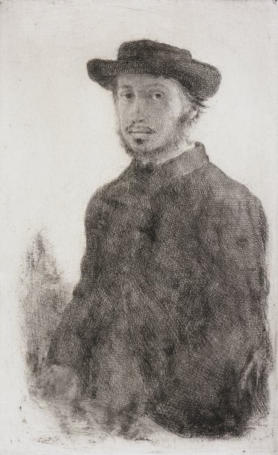 Önarckép alkotó: Edgar Degas