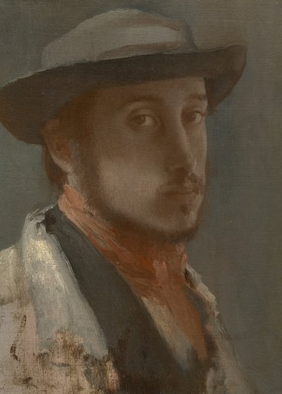 Önarckép, 1857-58 körül alkotó: Edgar Degas