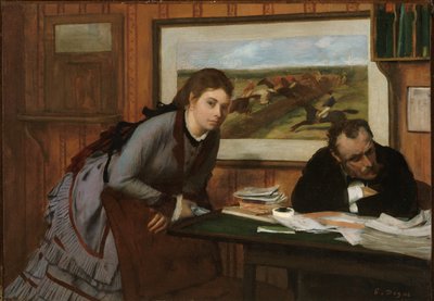 Duzzogás, kb. 1870. alkotó: Edgar Degas