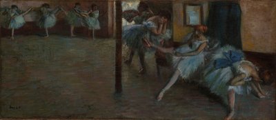 A balettpróba alkotó: Edgar Degas