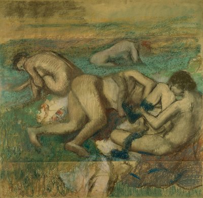 A fürdőzők alkotó: Edgar Degas