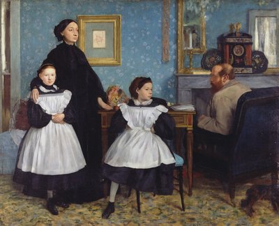 A Bellelli család alkotó: Edgar Degas