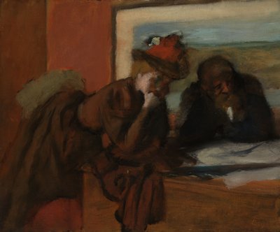 A beszélgetés alkotó: Edgar Degas