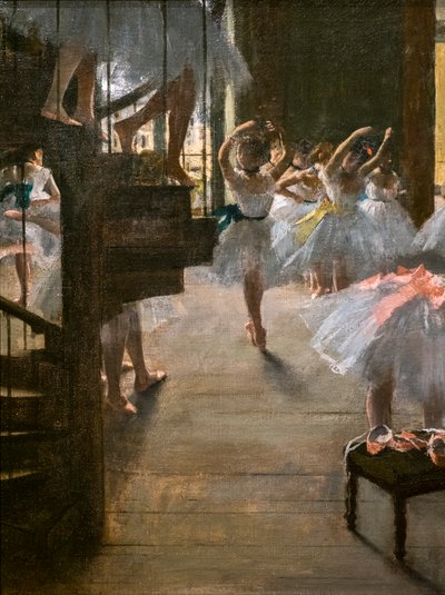 A Táncóra (részlet). 1873. Olaj, vászon. alkotó: Edgar Degas