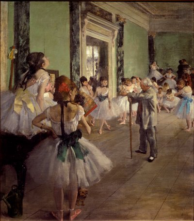 A táncos osztály alkotó: Edgar Degas