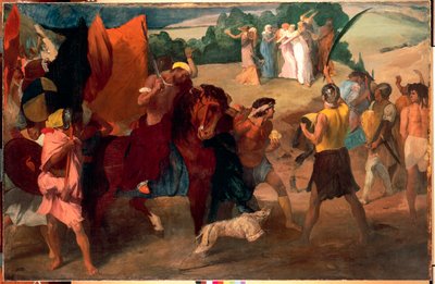 Jefte lánya alkotó: Edgar Degas