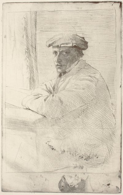 The Engraver Joseph Tourny (Joseph Tourny metsző) alkotó: Edgar Degas