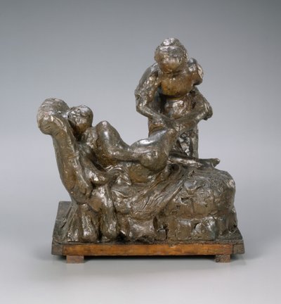 A masszőr csoport, 1890-es évek közepe. alkotó: Edgar Degas
