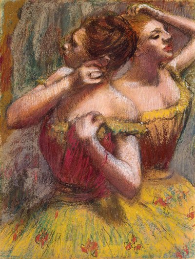 Két táncos (pasztell papíron) alkotó: Edgar Degas