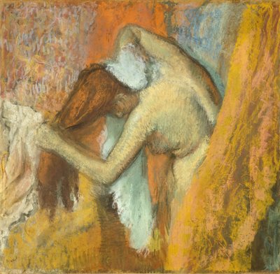 Nő a mosdóban alkotó: Edgar Degas