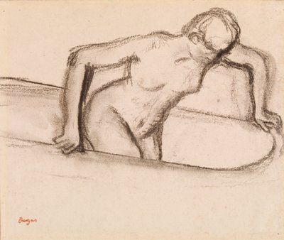 Nő a kádban alkotó: Edgar Degas