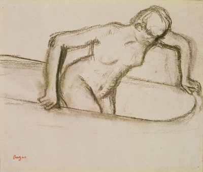 Nő a kádban alkotó: Edgar Degas