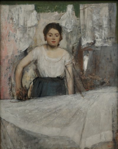 Vasaló nő alkotó: Edgar Degas