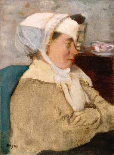 Nő kötszerrel, 1872 körül alkotó: Edgar Degas
