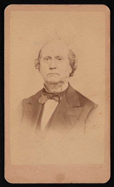 Ezra Bartlett francia portréja 1810-1880, 1880 előtt. alkotó: Edgar J Pullman