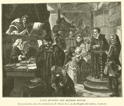 Jeffreys bíró és Richard Baxter alkotó: Edgar Melville Ward
