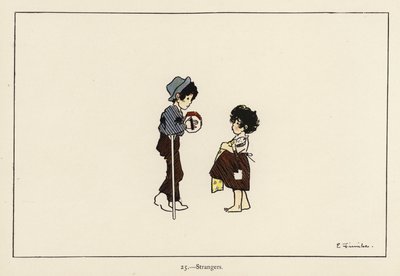 Idegenek (színes litó) alkotó: Edith Farmiloe