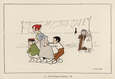 Az igazságosság diadala II (színes litó) alkotó: Edith Farmiloe