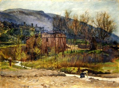 Toszkán falu alkotó: Edith Ridley Corbet