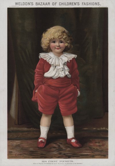 Az első zsebei (chromolitho) alkotó: Edith Scannell