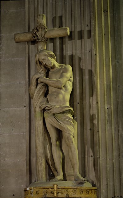 Krisztus az oszlopnál alkotó: Edmé Bouchardon