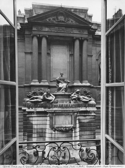 A Négy évszak szökőkútja, középső rész, rue de Grenelle, 1739-46 (részlet) (lásd még 346094, 346095, 346096, 346097) alkotó: Edmé Bouchardon
