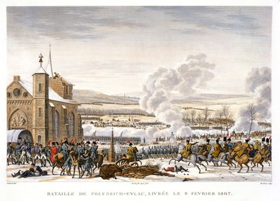 Az Eylau-i csata, Németország, 1807. február 9 alkotó: Edme Bovinet