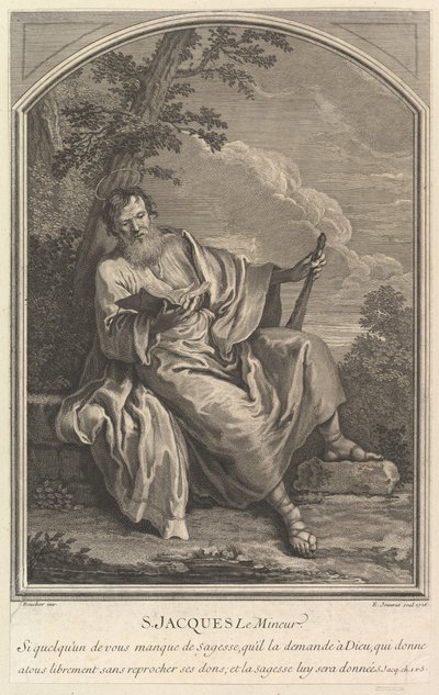Kis Szent Jakab, 1726. alkotó: Edme Jeaurat