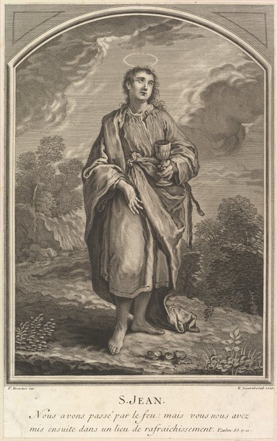 Szent János, 1726. alkotó: Edme Jeaurat