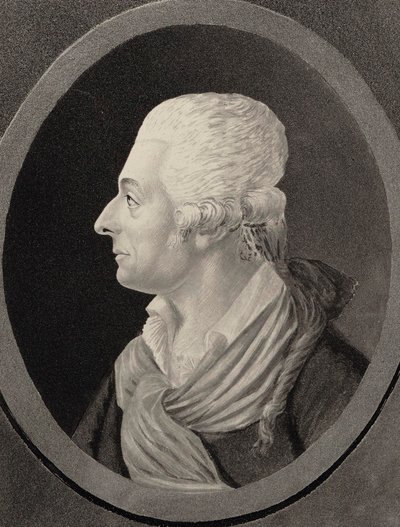 Antonio Sacchini 1730-1786, 1810 zeneszerző portréja. alkotó: Edme Quenedey