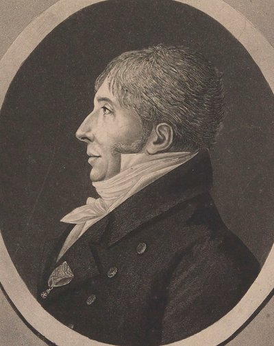 Jean-François Le Sueur zeneszerző portréja 1760-1837, 1818. alkotó: Edme Quenedey