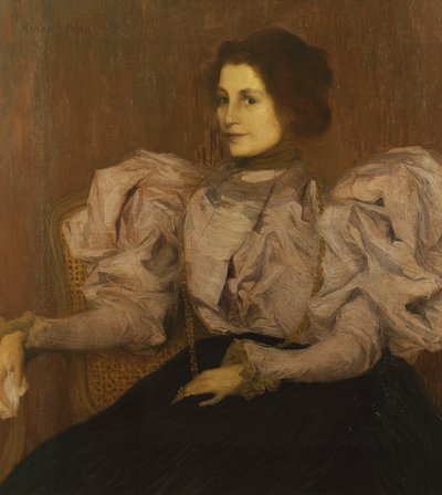 Madame Besnard portréja, 1896 körül (olaj, vászon) alkotó: Edmond-François Aman-Jean