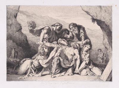 Pietà, 1852., 1852. alkotó: Edmond Hédouin