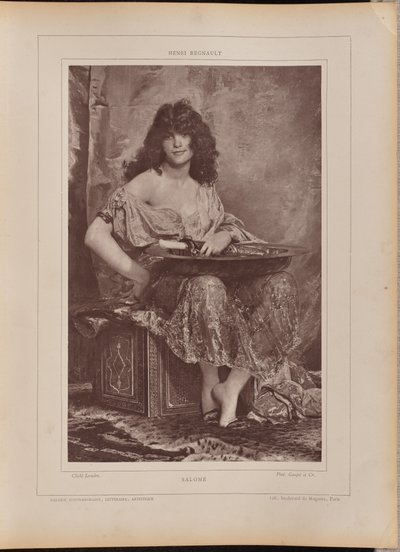 Salomé alkotó: Edmond Lecadre