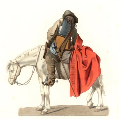 francia lovasság alkotó: Edmond Lechevallier Chevignard