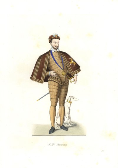 Henrik francia király alkotó: Edmond Lechevallier Chevignard