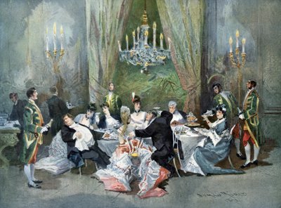 Le Reveillon - vaudeville-darab, amelyet Henry Meilhac és Ludovic Halevy írt alkotó: Edmond Morin