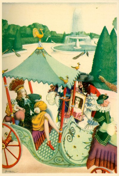 Rosetta hercegnő, 1928. alkotó: Edmund Dulac