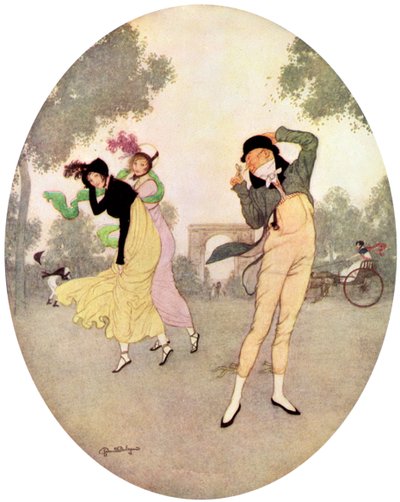 Mit gondolsz a fiatal Rouselle-ről, 1915. alkotó: Edmund Dulac