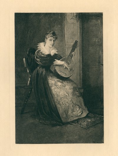 Erzsébet korabeli dalok a szerelem és a szépség tiszteletére (litográfia) alkotó: Edmund Henry Garrett