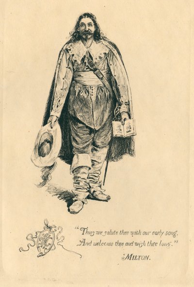 Erzsébet korabeli dalok a szerelem és a szépség tiszteletére (litográfia) alkotó: Edmund Henry Garrett