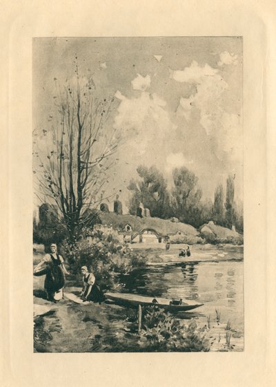 Erzsébet korabeli dalok a szerelem és a szépség tiszteletére (litográfia) alkotó: Edmund Henry Garrett