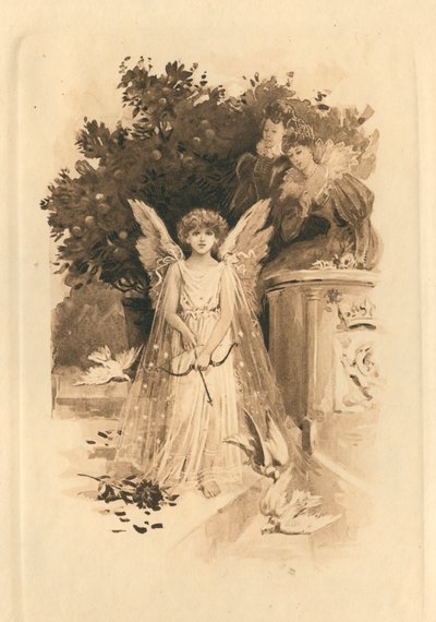 Erzsébet korabeli dalok a szerelem és a szépség tiszteletére (litográfia) alkotó: Edmund Henry Garrett