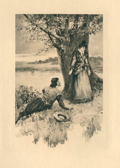 Erzsébet korabeli dalok a szerelem és a szépség tiszteletére (litográfia) alkotó: Edmund Henry Garrett