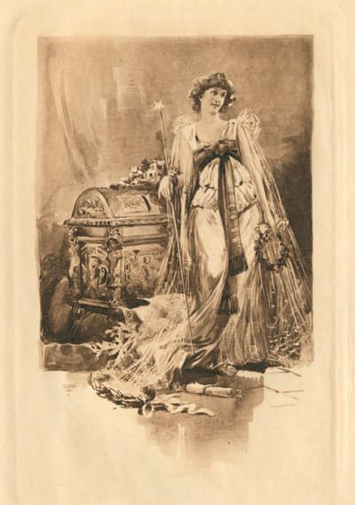 Erzsébet korabeli dalok a szerelem és a szépség tiszteletére (litográfia) alkotó: Edmund Henry Garrett