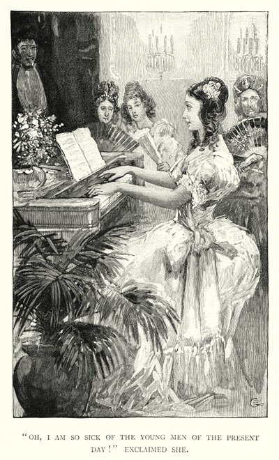 Illusztráció Jane Eyre-hez, Charlotte Bronte (metszet) alkotó: Edmund Henry Garrett