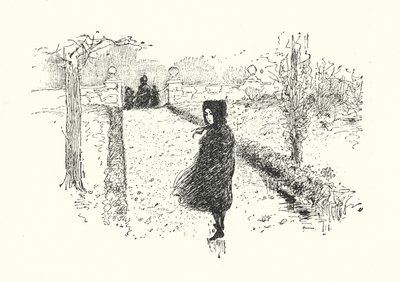 Illusztráció Jane Eyre-hez, Charlotte Bronte (litho) alkotó: Edmund Henry Garrett