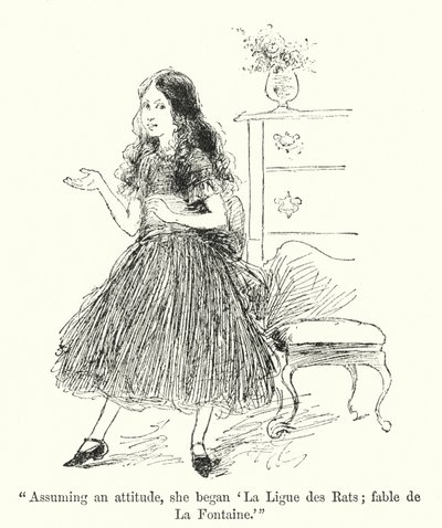 Illusztráció Jane Eyre-hez, Charlotte Bronte (litho) alkotó: Edmund Henry Garrett