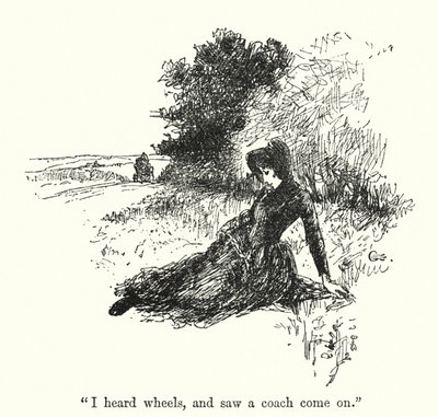 Illusztráció Jane Eyre-hez, Charlotte Bronte (litho) alkotó: Edmund Henry Garrett