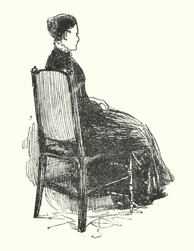 Illusztráció Jane Eyre-hez, Charlotte Bronte (litho) alkotó: Edmund Henry Garrett